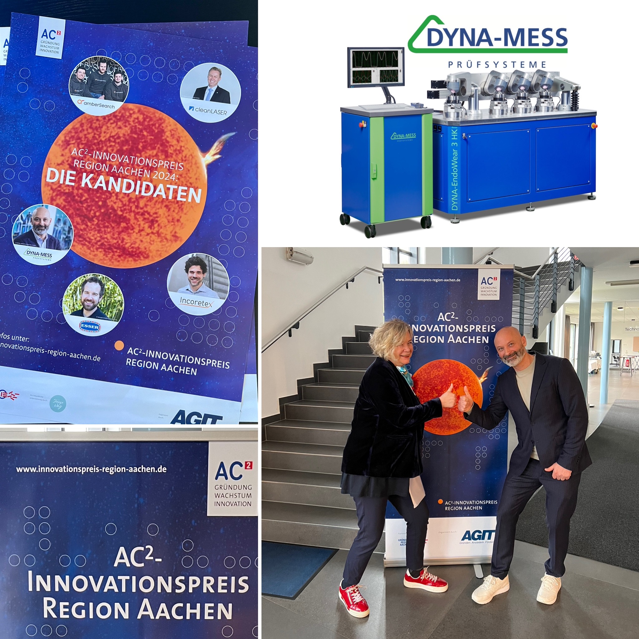 DYNA-MESS Prüfsysteme GmbH: Kandidat für den AC2-Innovationspreis Region Aachen 2024